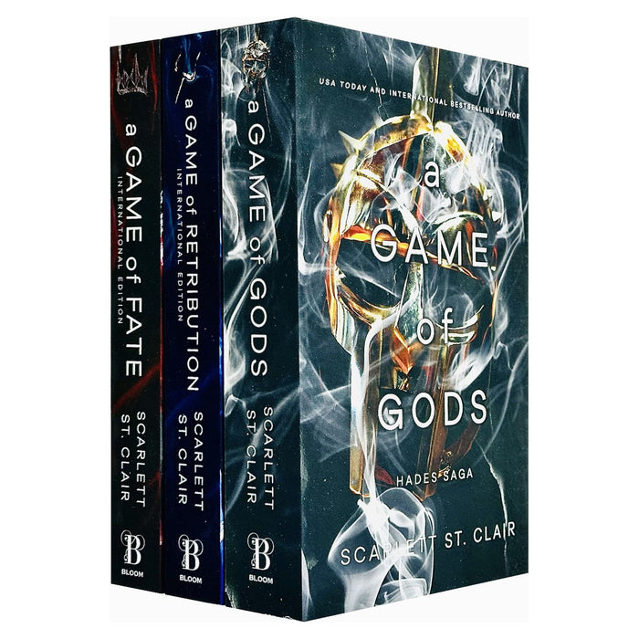 Hades x Persephone Saga 3 Books Collection Set By Scarlett St. Clair(A Game of Gods, A Game of Retribution & A Game of Fate)