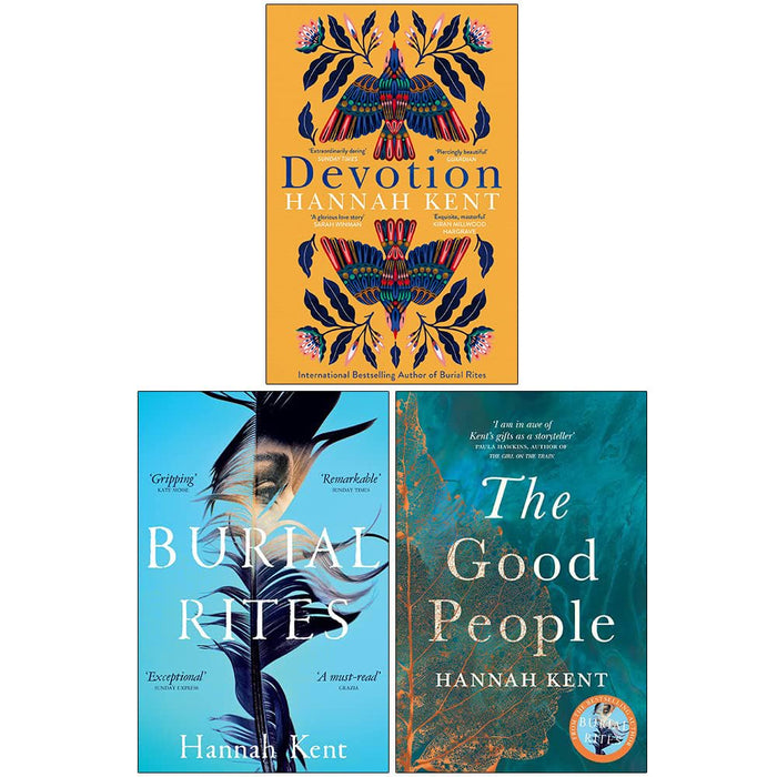 Hannah Kent Collection 3 Books Set (Burial Rites, Devotion, The Good People)