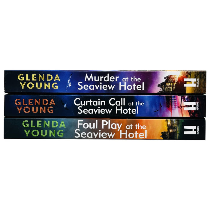 Helen Dexter Cosy Crime Mysteries 3 Books Set by Glenda Young Foul Play Seaview