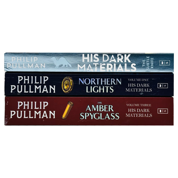 His Dark Materials Collection 3 Books Set By Philip Pullman (The Subtle Knife, Northern Lights & The Amber Spyglass)