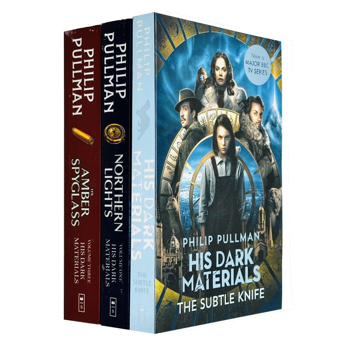 His Dark Materials Collection 3 Books Set By Philip Pullman (The Subtle Knife, Northern Lights & The Amber Spyglass)