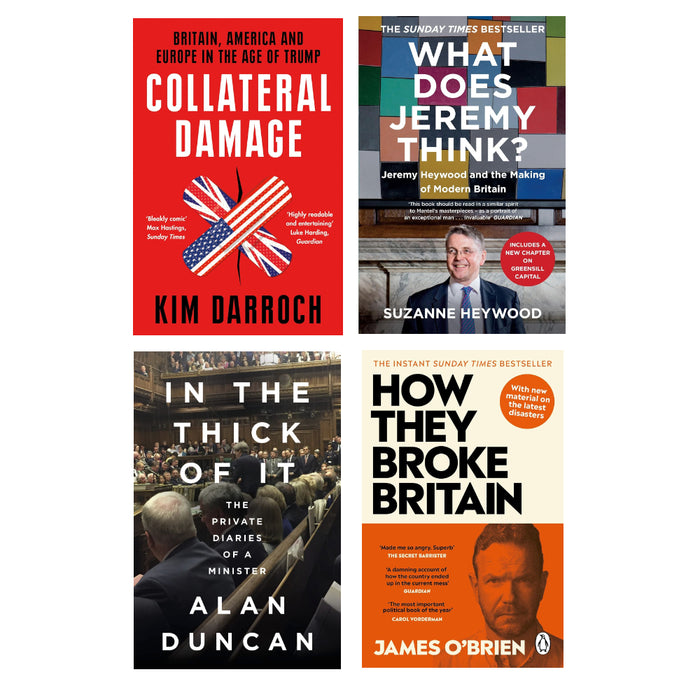 Collateral Damage, In the Thick of It (HB), What Does Jeremy Think? ,  How They Broke Britain 4 Books Set