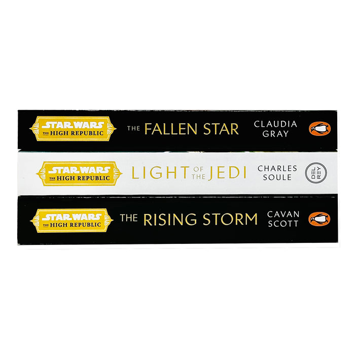 Star Wars: The High Republic Series 3 Books Collection Set (Light of the Jedi, Rising Storm & Fallen Star)