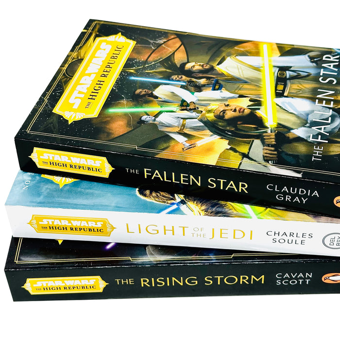 Star Wars: The High Republic Series 3 Books Collection Set (Light of the Jedi, Rising Storm & Fallen Star)