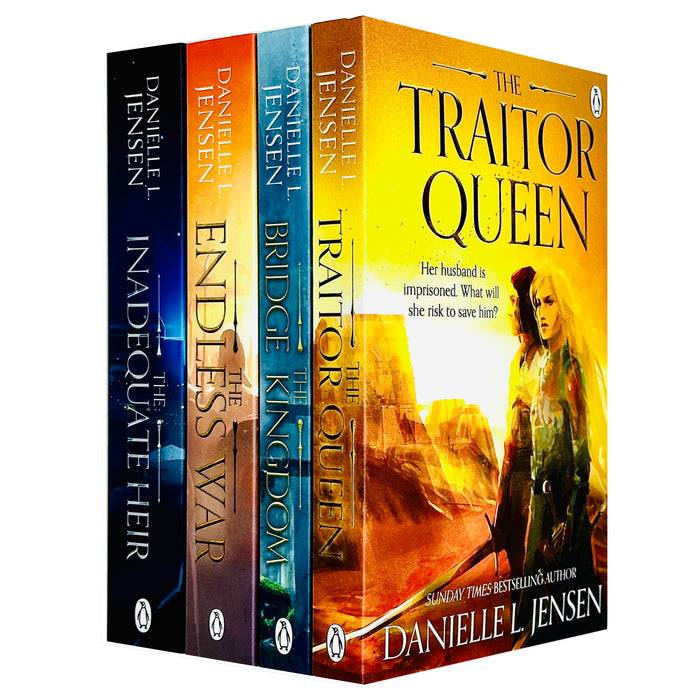 The Bridge Kingdom Series 4 Books Collection Set By Danielle L. Jensen (The Bridge Kingdom)