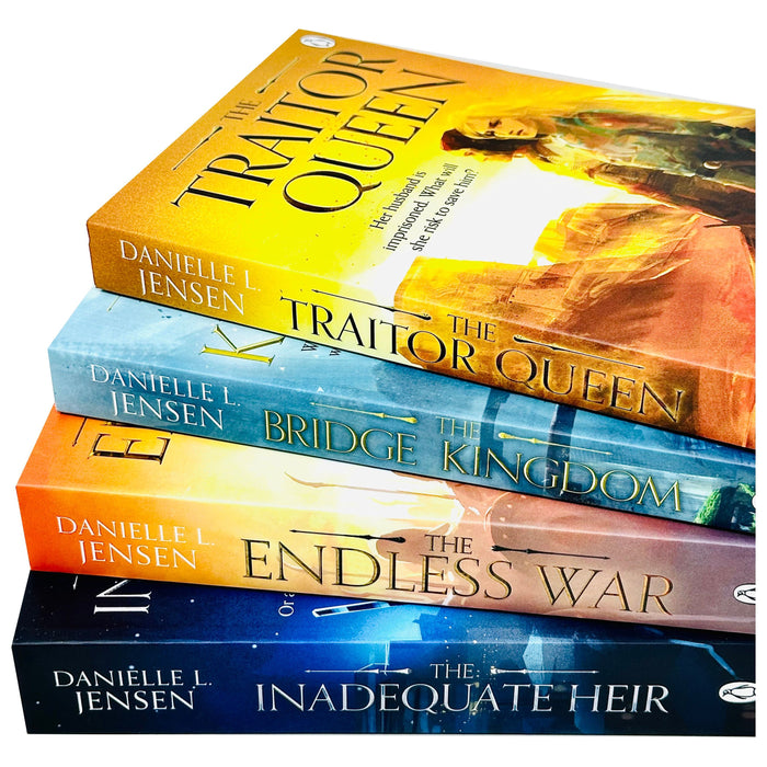 The Bridge Kingdom Series 4 Books Collection Set By Danielle L. Jensen (The Bridge Kingdom)