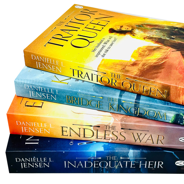 The Bridge Kingdom Series 4 Books Collection Set By Danielle L. Jensen (The Bridge Kingdom)