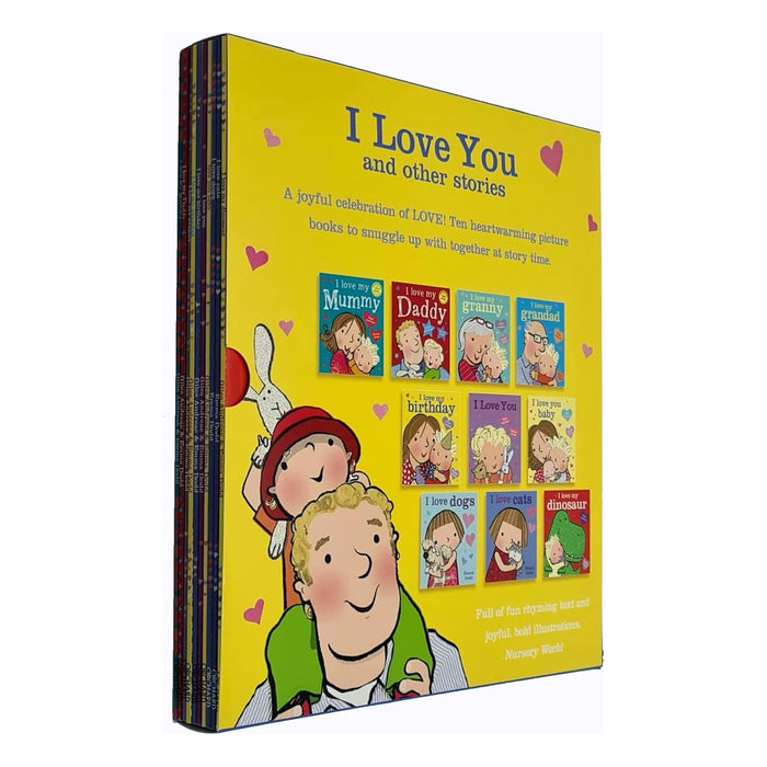 I love You And Other Stories 10 Books Collection Set By Giles Andreae & Emma Dodd