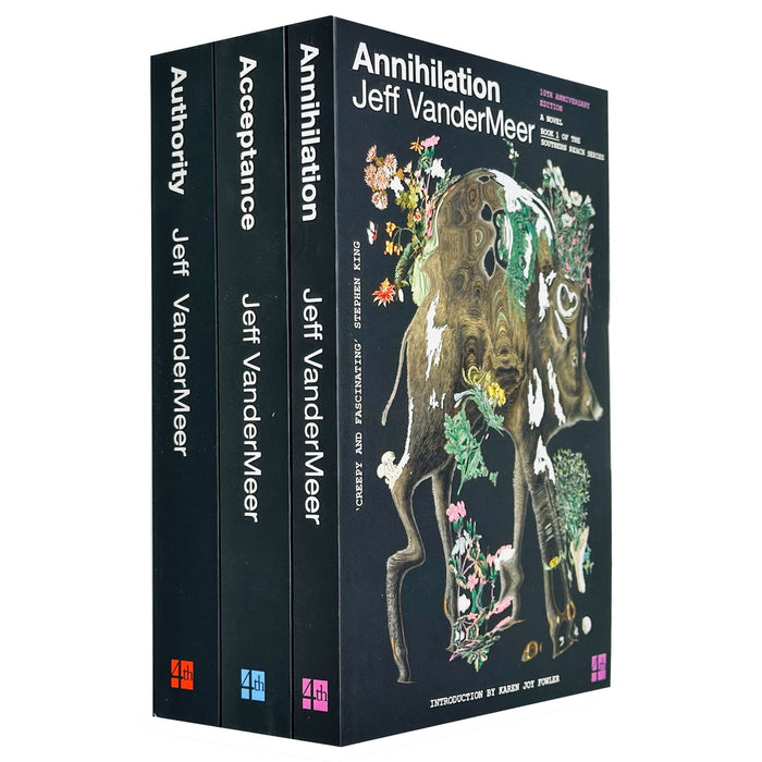 Southern Reach Trilogy Series 3 Books Collection Set by Jeff VanderMeer (Annihilation, Authority & Acceptance)