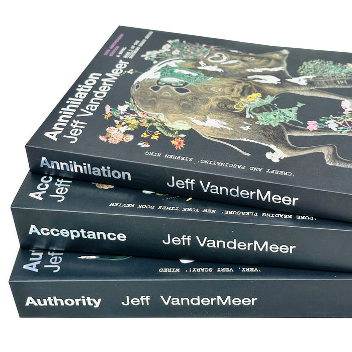 Southern Reach Trilogy Series 3 Books Collection Set by Jeff VanderMeer (Annihilation, Authority & Acceptance)