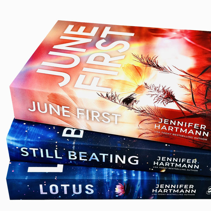 Jennifer Hartmann 3 Books Collection Set (Still Beating, Lotus & June First)