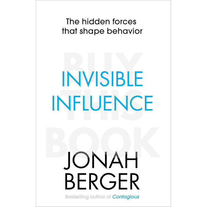 Jonah Berger Collection 3 Books Set (Contagious, Invisible Influence, Catalyst)