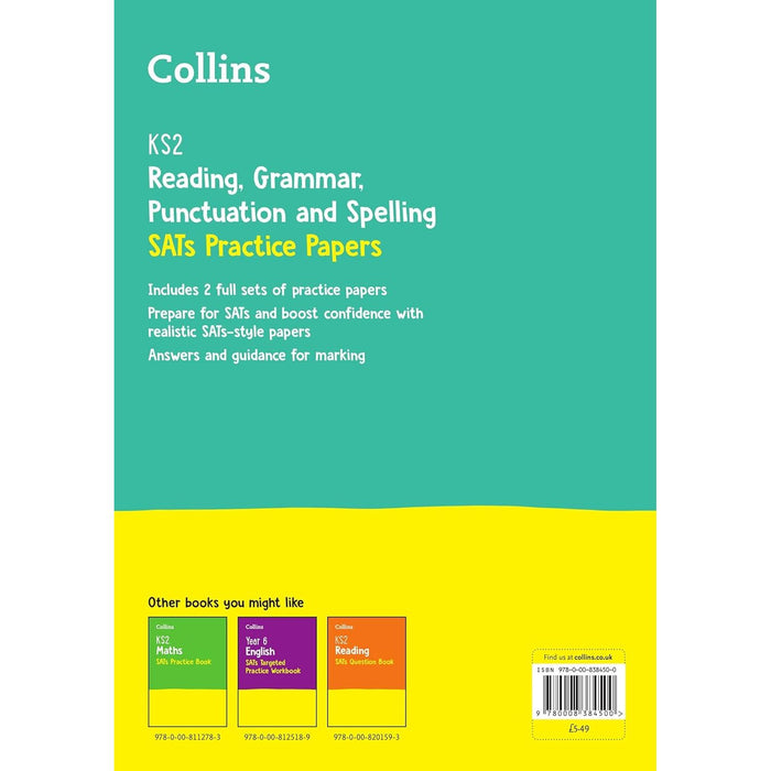 New KS2 SATs English Reading, Grammar, Punctuation and Spelling Practice Papers