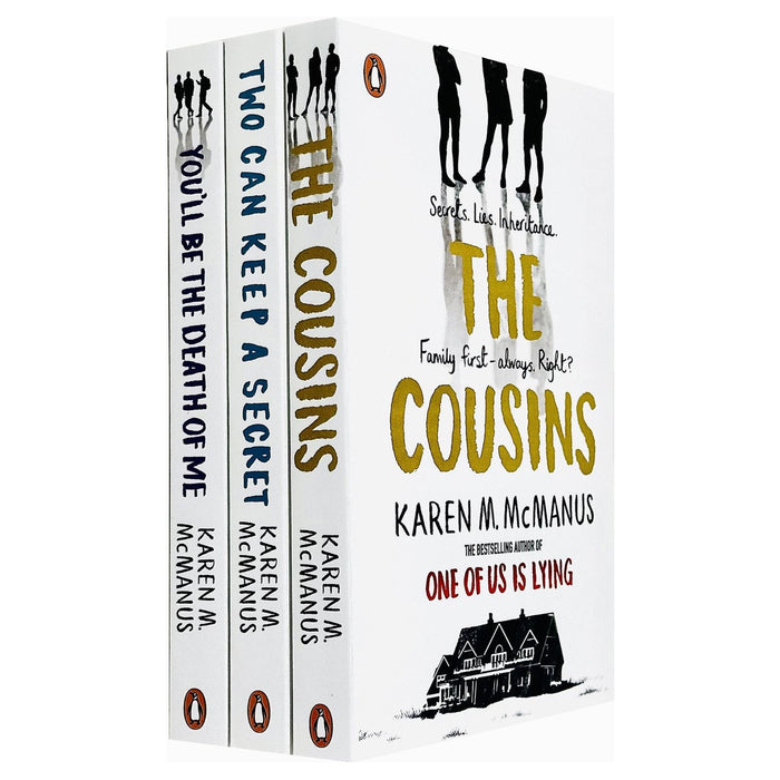 Karen M. McManus 3 Books Collection Set (The Cousins, Two Can Keep a Secret, You will be the Death of Me)