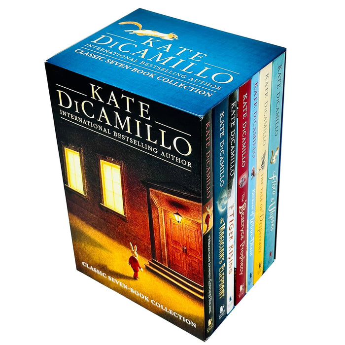 Kate DiCamillo Classic 7 Books Collections Box Set (Tiger Rising, Flora & Ulysses)