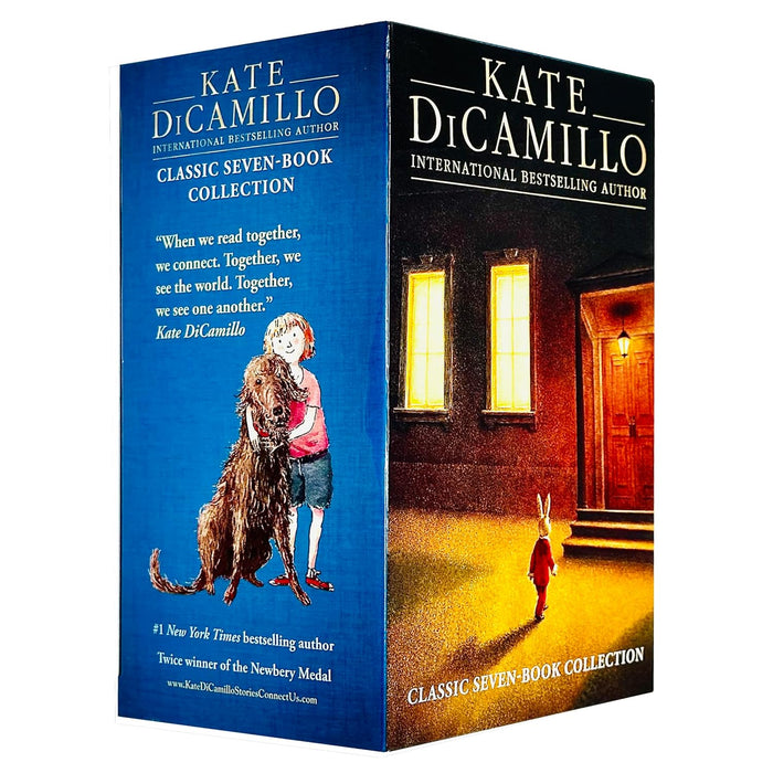 Kate DiCamillo Classic 7 Books Collections Box Set (Tiger Rising, Flora & Ulysses)