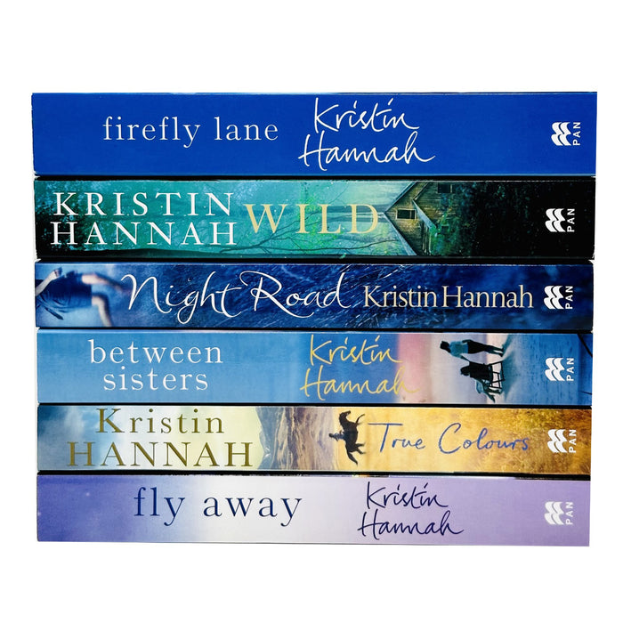 Kristin Hannah 6 Books Collection Set (Firefly Lane, Wild, Night Road)