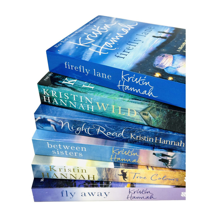 Kristin Hannah 6 Books Collection Set (Firefly Lane, Wild, Night Road)