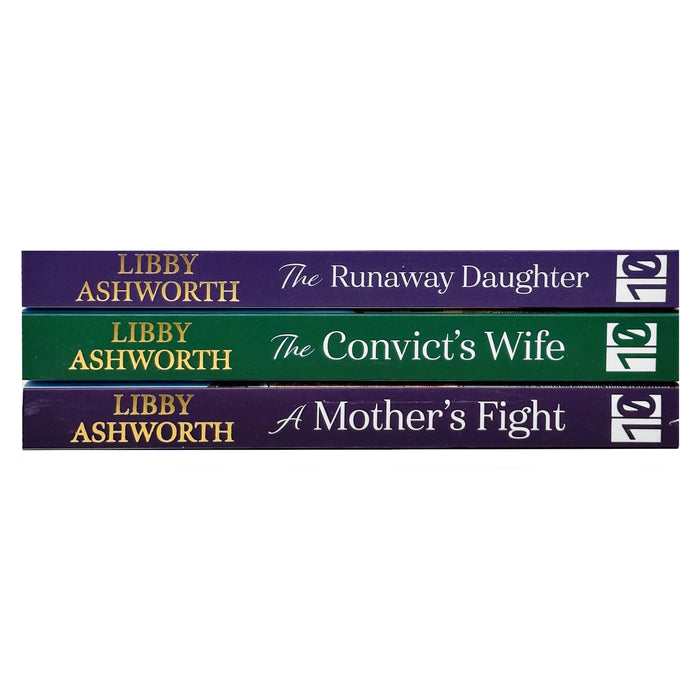 Lancashire Girls Series 3 Books Set by Libby Ashworth A Mothers Fight,Convict