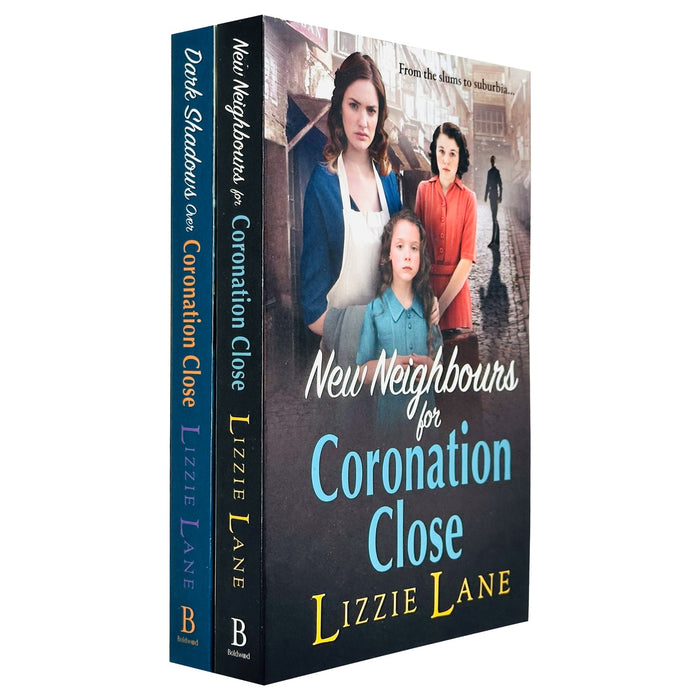 Lizzie Lane 2 books set(New Neighbours for Coronation Close,Dark Shadows over Coronation Close)