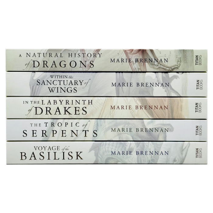 Memoirs of Lady Trent Series 5 Books Collection Set By Marie Brennan