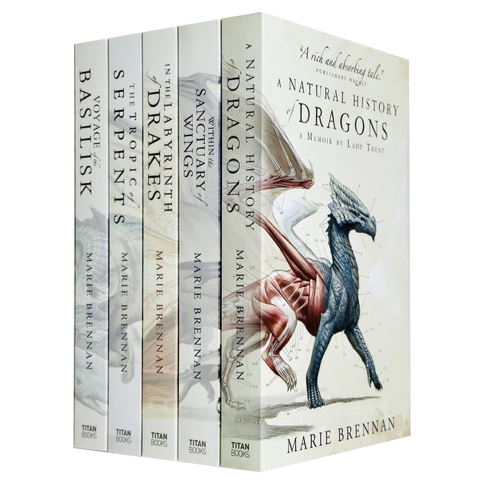 Memoirs of Lady Trent Series 5 Books Collection Set By Marie Brennan