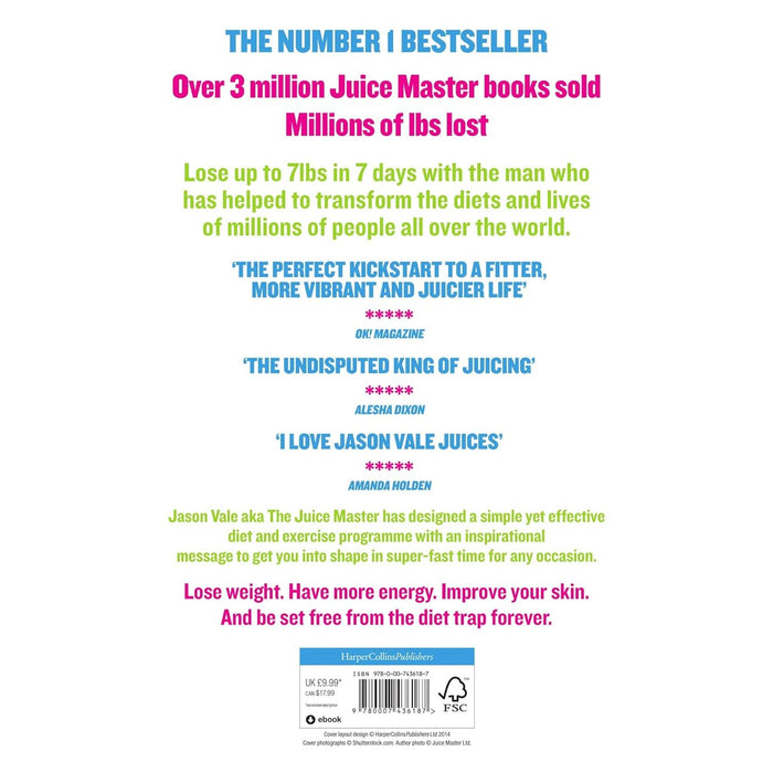 7lbs in 7 Days: The Juice Master Diet by Jason Vale