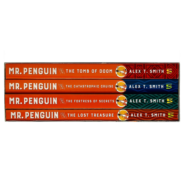 Mr. Penguin and A Case of Adventure Series 4 Books Collection Box Set By Alex T Smith