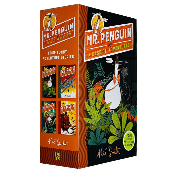 Mr. Penguin and A Case of Adventure Series 4 Books Collection Box Set By Alex T Smith