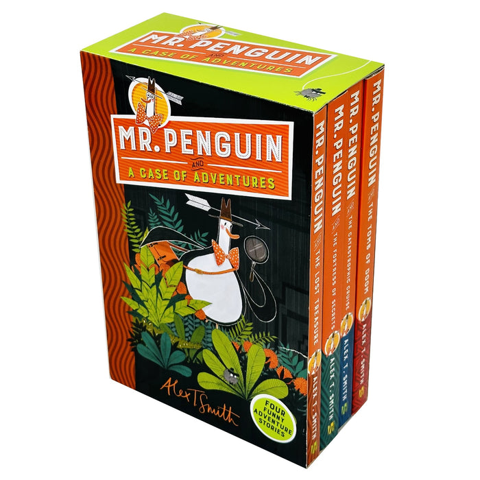 Mr. Penguin and A Case of Adventure Series 4 Books Collection Box Set By Alex T Smith