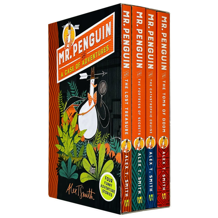 Mr. Penguin and A Case of Adventure Series 4 Books Collection Box Set By Alex T Smith