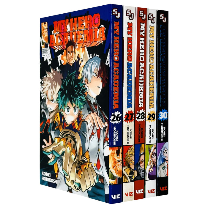 My Hero Academia Collection 5 Books Set By Kohei Horikoshi Volume 26-30