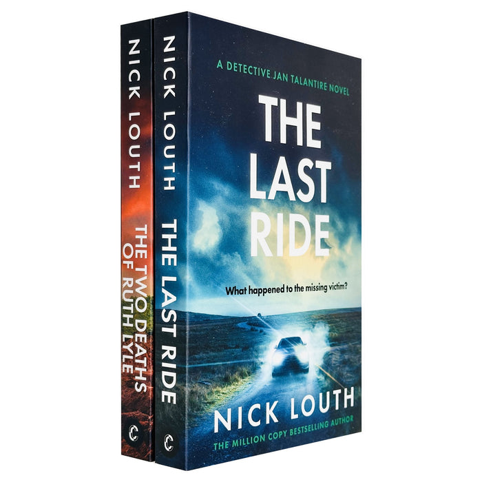 Detective Jan Talantire Series 2 Books Collection Set By Nick Louth (The Last Ride & The Two Deaths of Ruth Lyle)