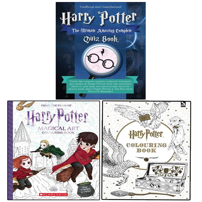 Harry Potter Colouring Book #3 Magical book by Scholastic Inc.