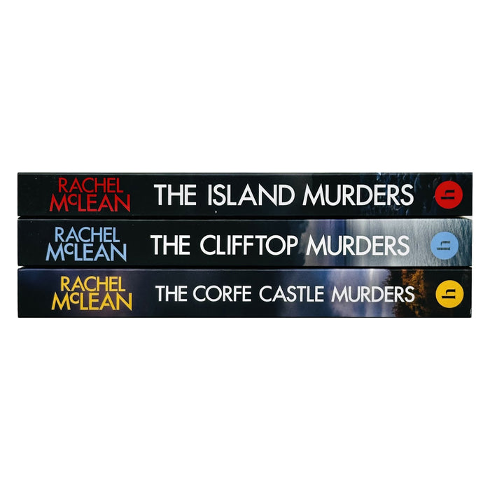 Rachel McLean Dorset Crime Series Collection 3 Books Set (The Corfe Castle Murders, The Clifftop Murders & The Island Murders)