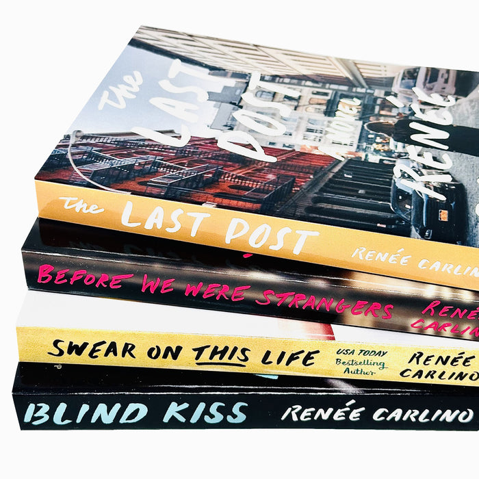 Renée Carlino 4 Books Collection Set(The Last Post, Before We Were Strangers, Swear On This Life & Blind Kiss)