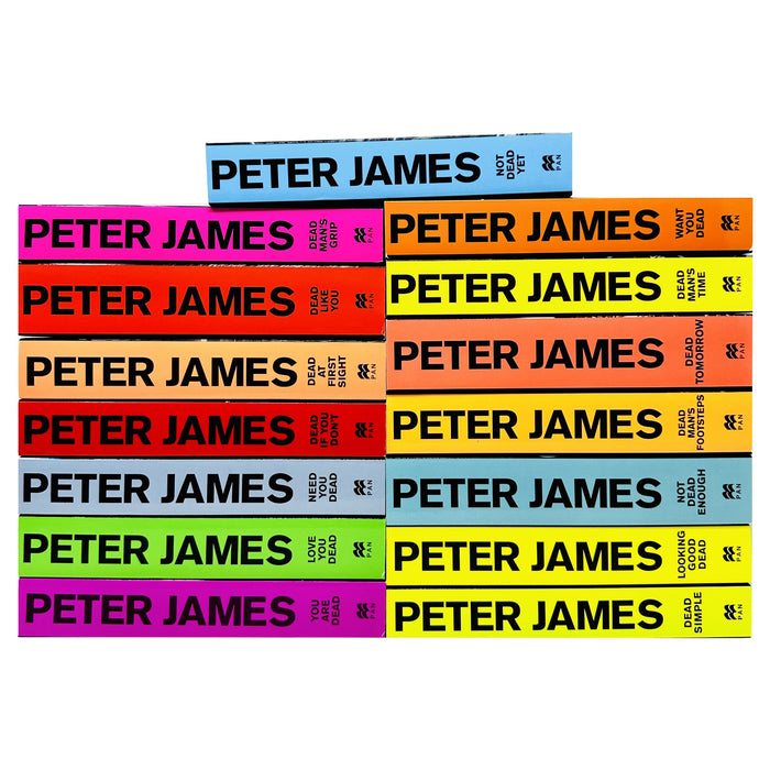 Roy Grace Series Book 1-15 Collection 15 Books Set By Peter James (Dead Simple, Looking Good Dead)