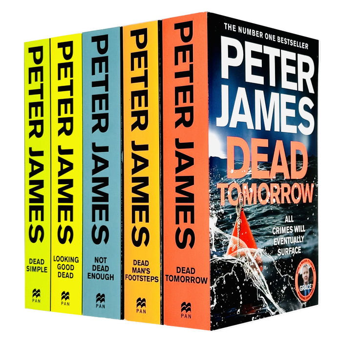 Roy Grace Series Book 1-15 Collection 15 Books Set By Peter James (Dead Simple, Looking Good Dead)