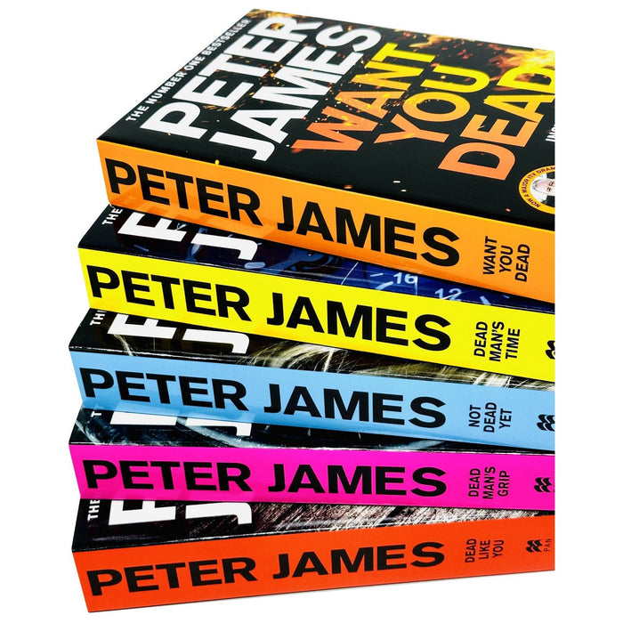 Roy Grace Series Book 1-15 Collection 15 Books Set By Peter James (Dead Simple, Looking Good Dead)