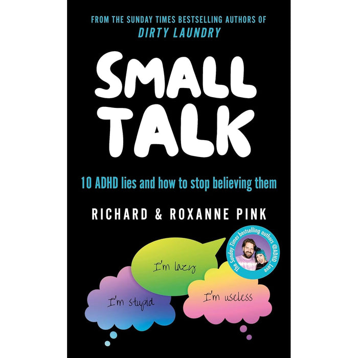 Richard Pink 2 Books Collection Set ( SMALL TALK, Dirty Laundry ) - The Book Bundle