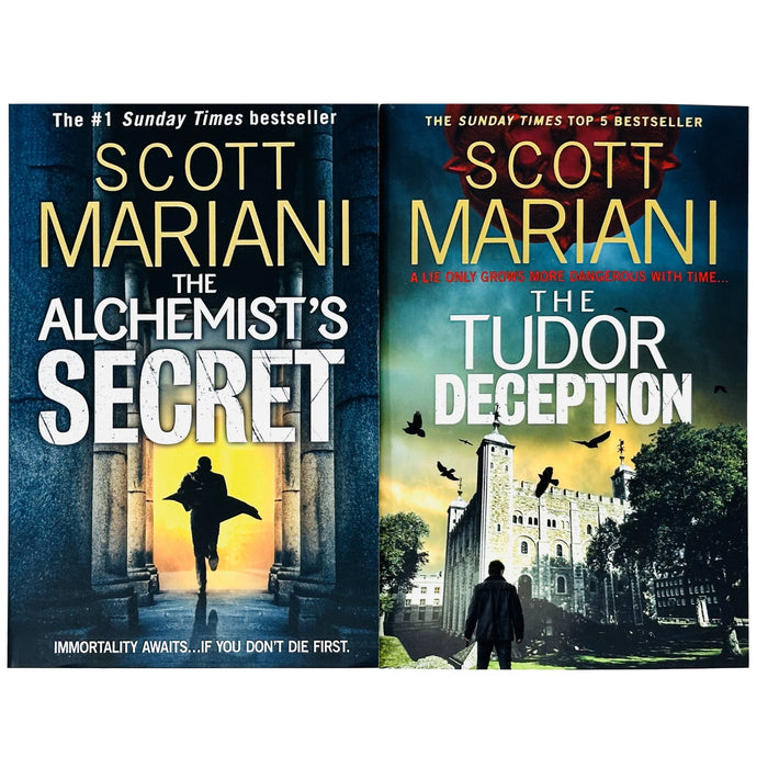 Scott Mariani 2 Books Set (The Tudor Deception,The Alchemist`s)