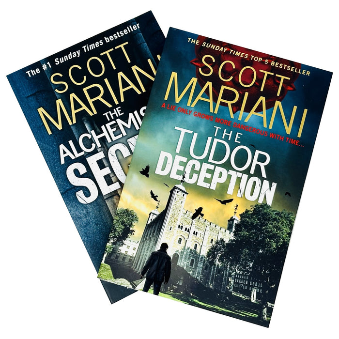 Scott Mariani 2 Books Set (The Tudor Deception,The Alchemist`s)