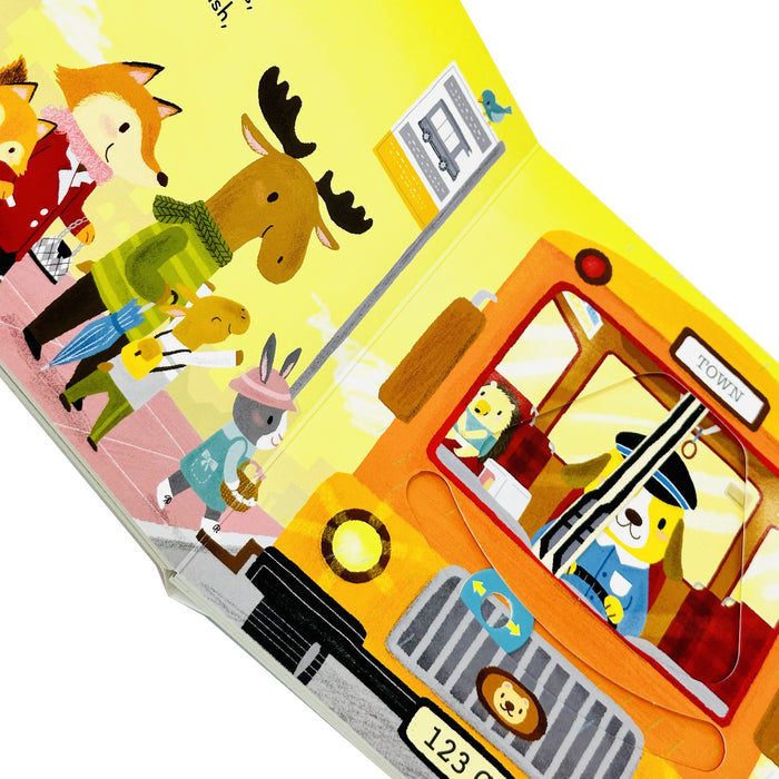 Sing Along With Me! Series 5 Books Collection Set By Yu-hsuan Huang(The Wheels on the Bus)