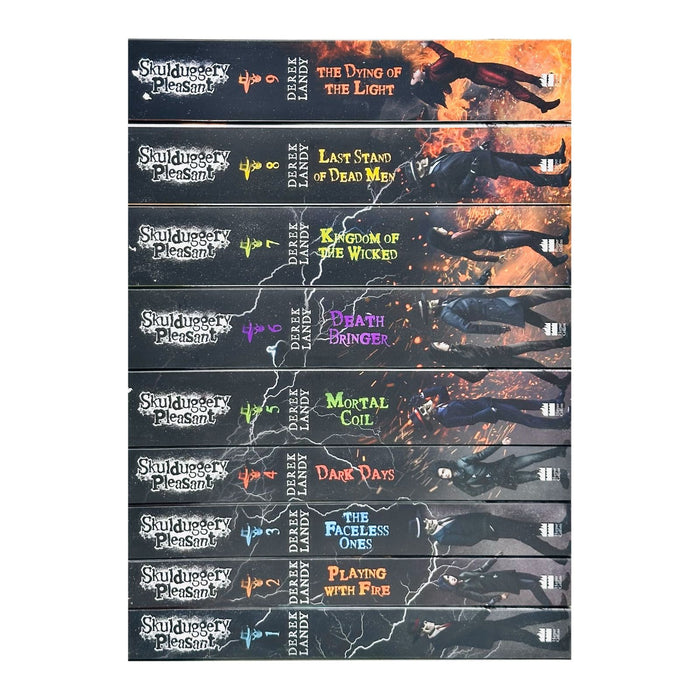 Skulduggery Pleasant  Series Books 1 - 9 Collection Box Set by Derek Landy