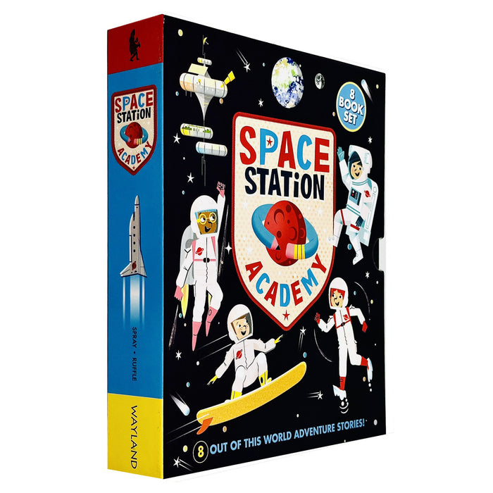 Space Station Academy Series Collection 8 Books Set By Sally Spray