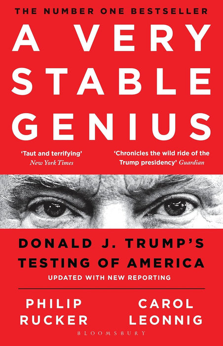 A Very Stable Genius, A Warning, Siege: Trump Under Fire & Preventable 4 Books Set