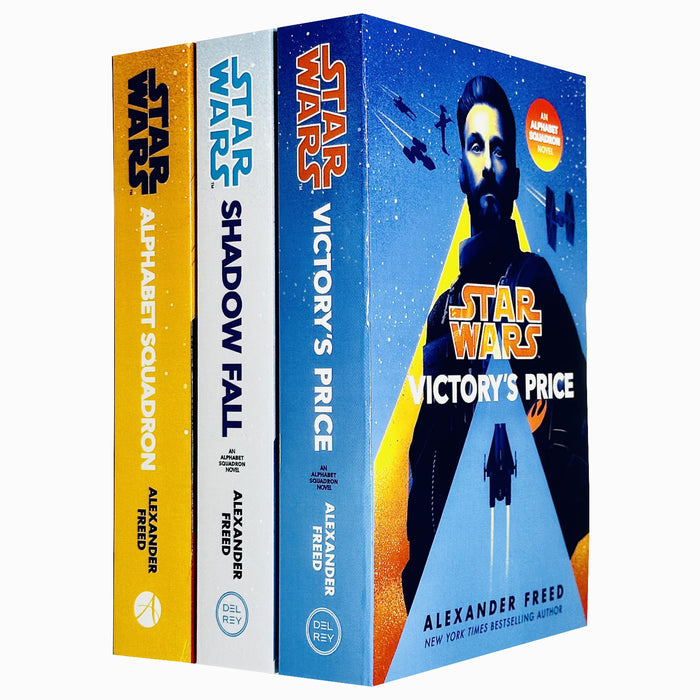 Star Wars: Alphabet Squadron Series 3 Books Collection Set (Alphabet Squadron, Shadow Fall & Victory’s Price)