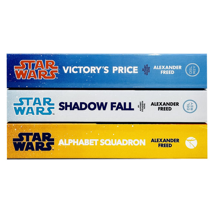 Star Wars: Alphabet Squadron Series 3 Books Collection Set (Alphabet Squadron, Shadow Fall & Victory’s Price)