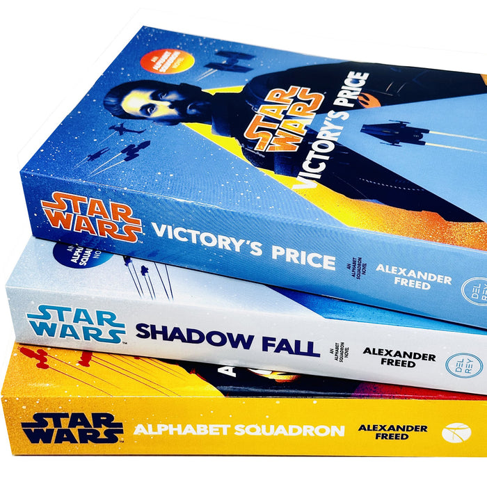 Star Wars: Alphabet Squadron Series 3 Books Collection Set (Alphabet Squadron, Shadow Fall & Victory’s Price)