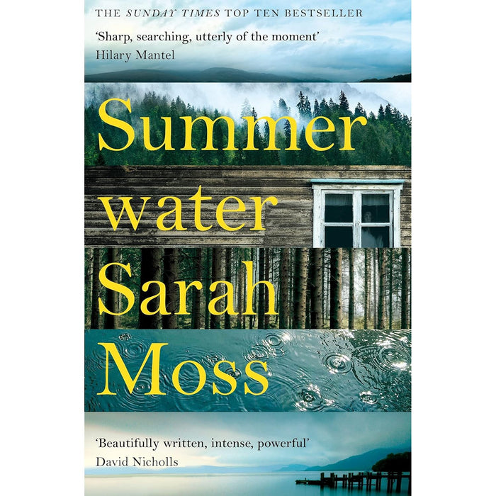 Summerwater By Sarah Moss & Shuggie Bain By Douglas Stuart 2 Books Collection Set